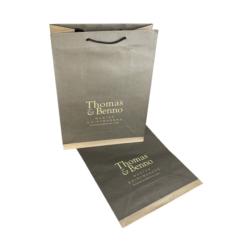 Recycled White Brown Kraft Paper Bag