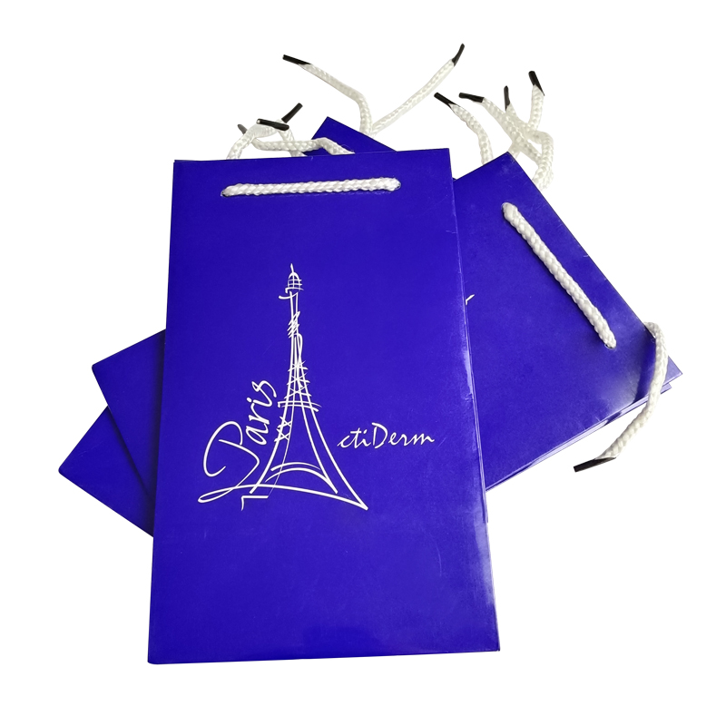 Paper perfume cosmetic gift carrier bag