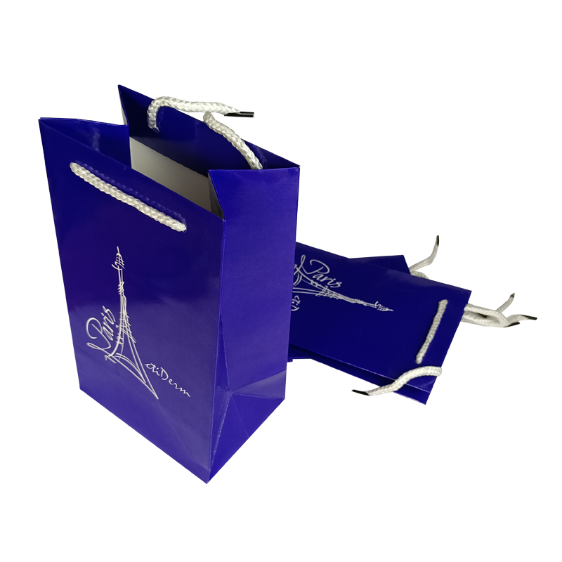 Paper perfume cosmetic gift carrier bag