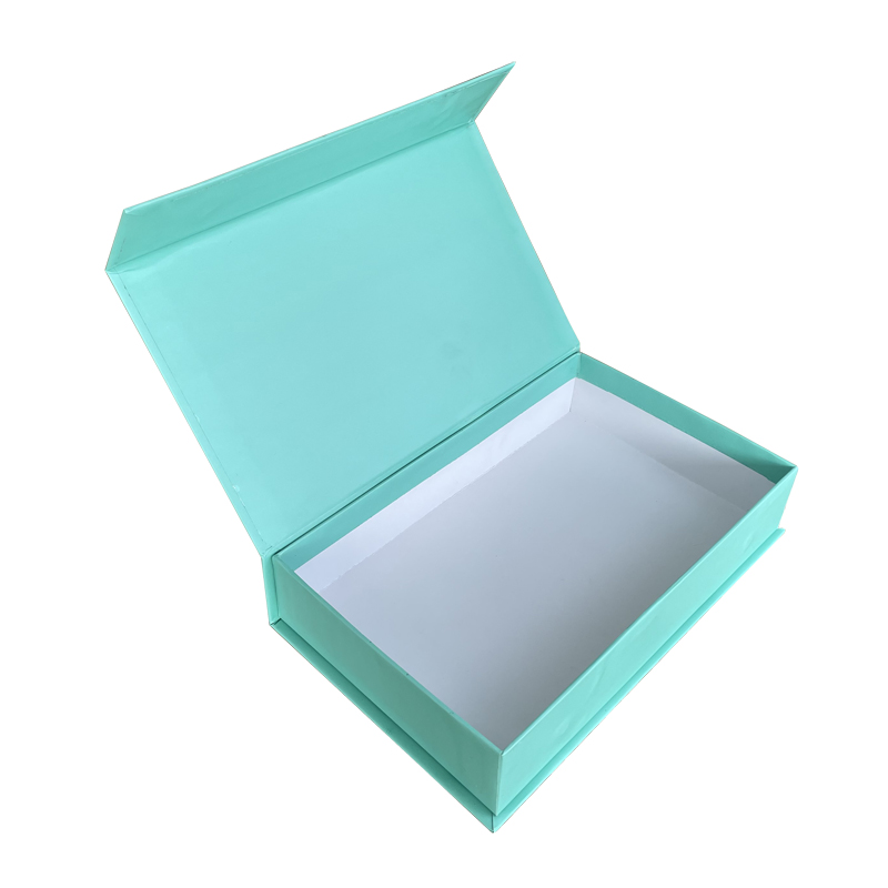 Book shaped magnetic paper shipping box