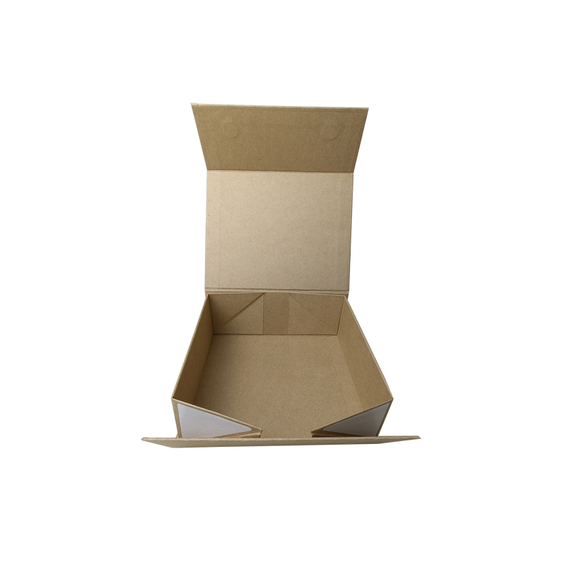 Biodegradable brown paper clothes gift box