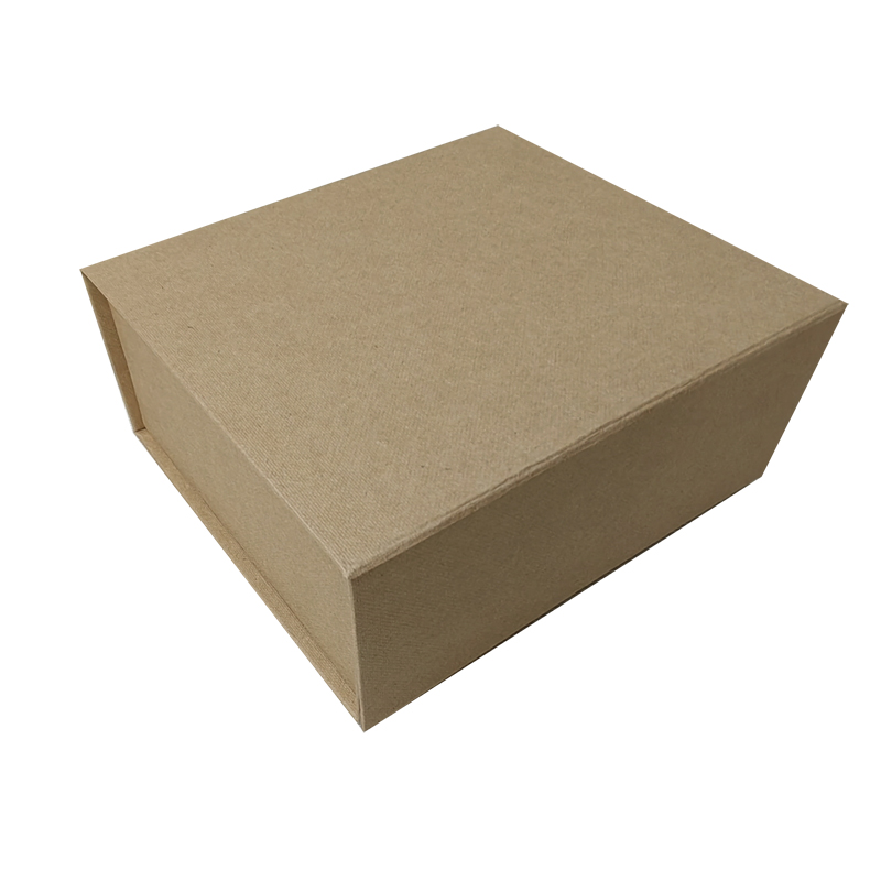 Biodegradable brown paper clothes gift box