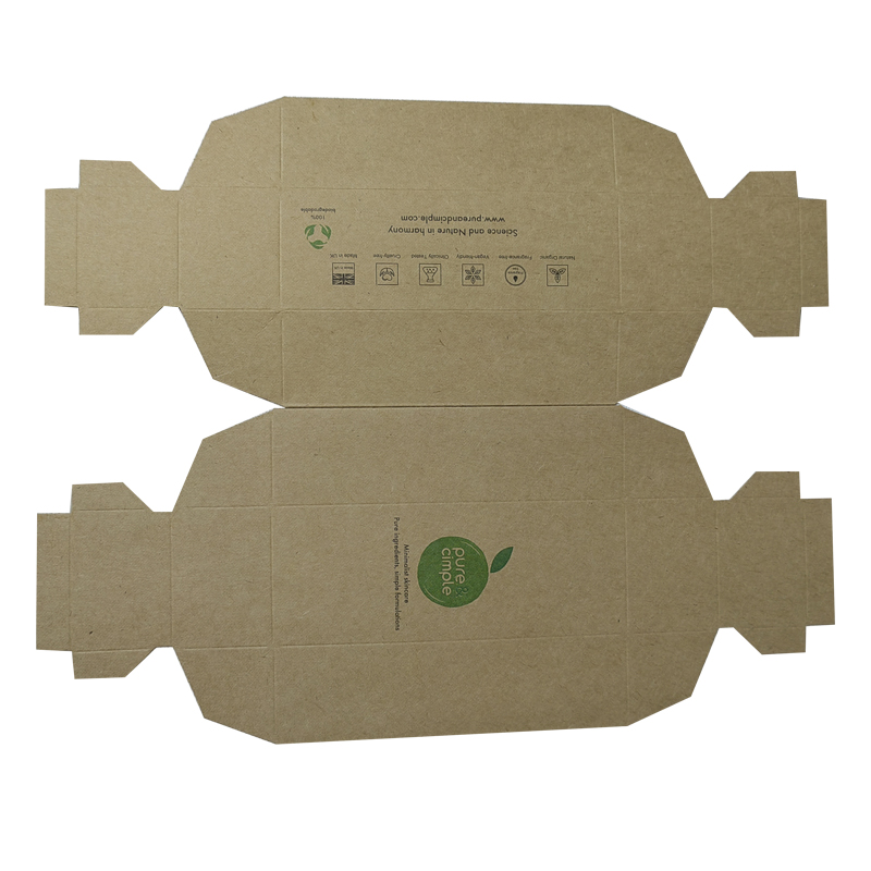 Biodegradable cardboard sock/underwear box