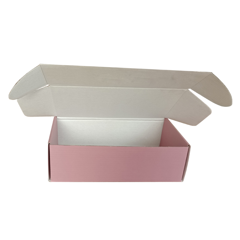 Corrugated paper packaging box