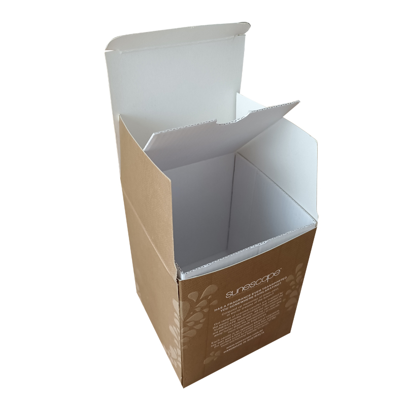 Cardboard candle Box with insert