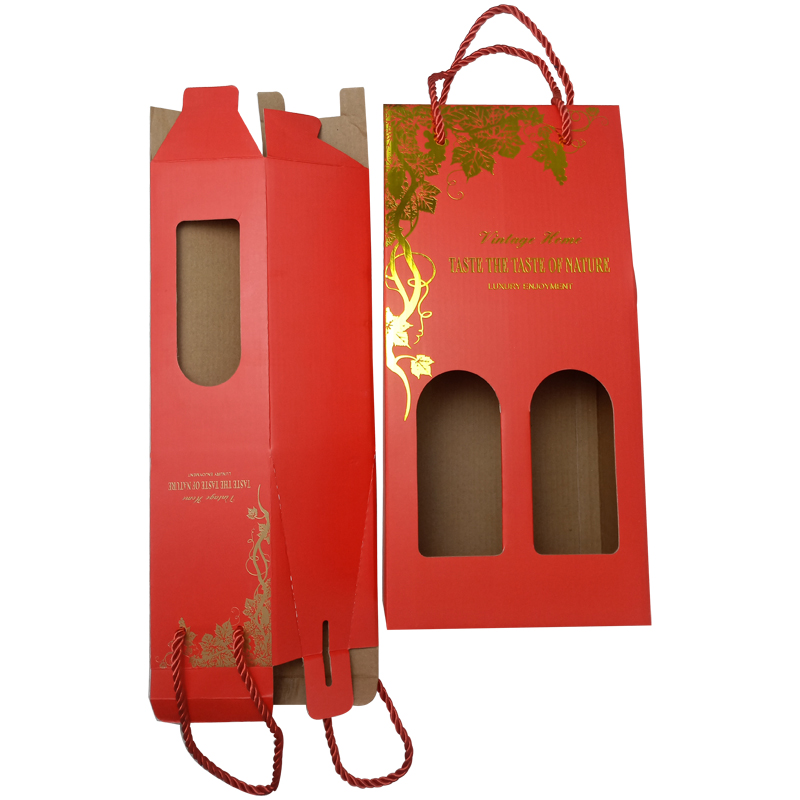 OEM/ODM cardboard Paper Packaging wine box