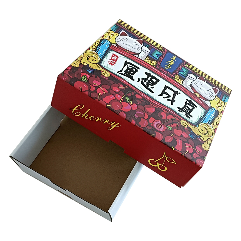 Corrugated fruit paper box shipping