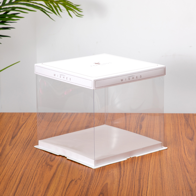 Transparent EPT cake box packaging