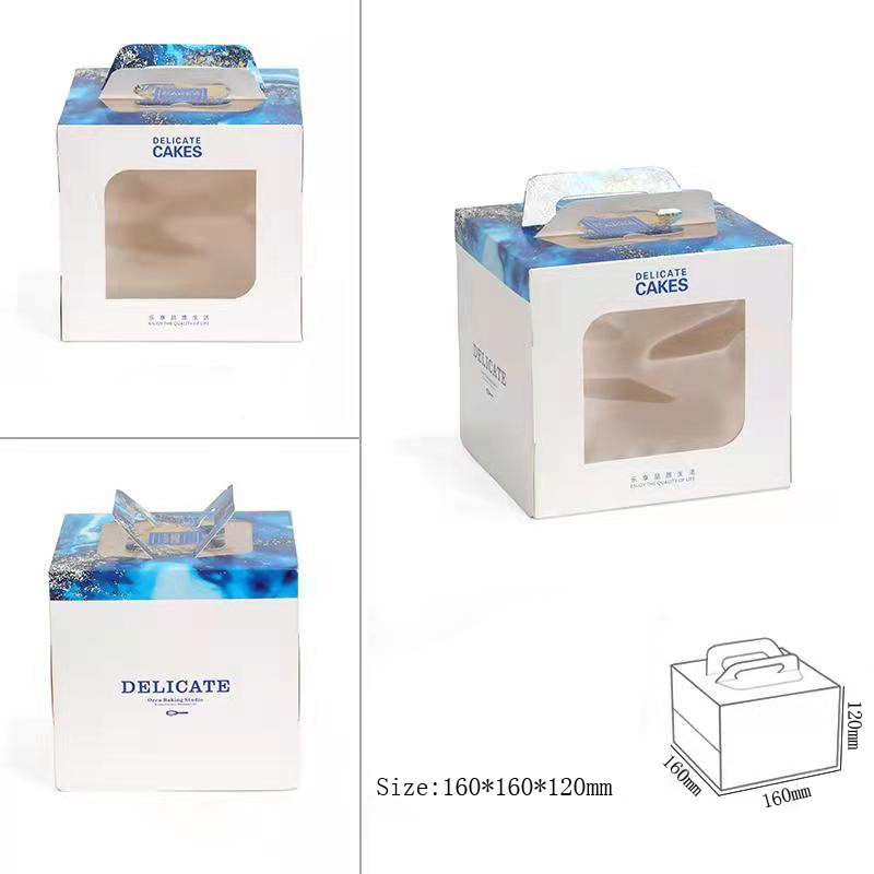 Paper Food Packaging Cake Boxes