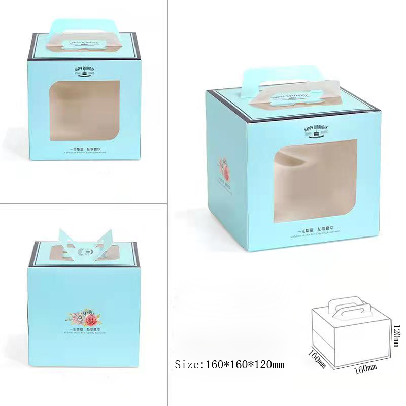 Take away sweet box with handle