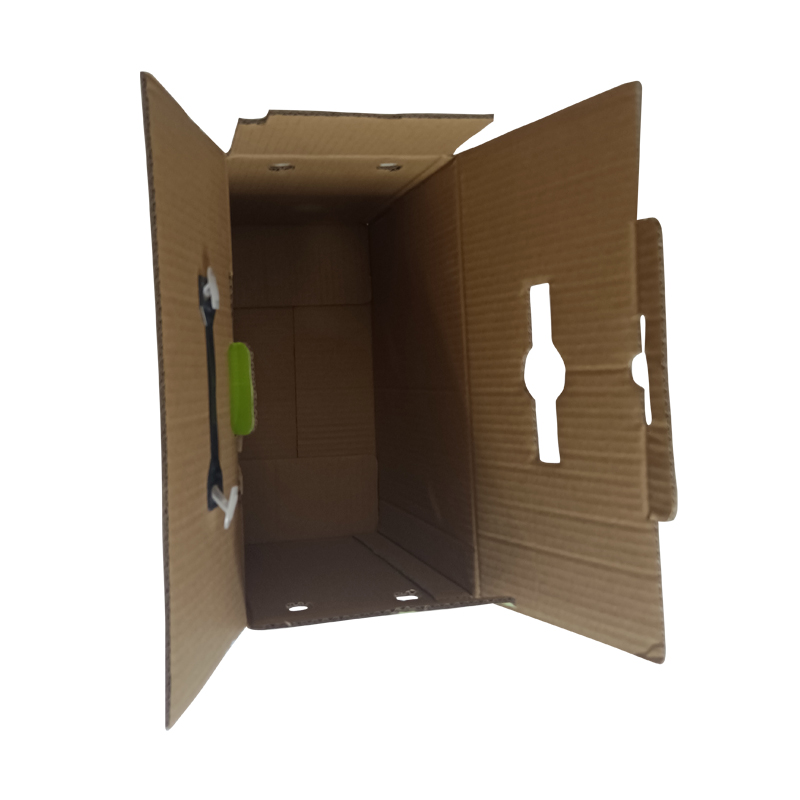 Corrugated Paper Fruit CartonBox with handle