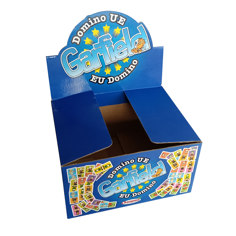 Corrugated display pop up packaging box