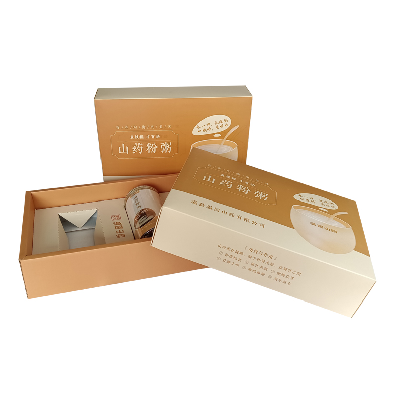 Corrugated paper lid and base gift box