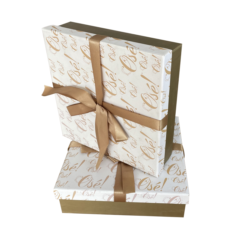 Luxury paper lid and base gift Box packaging