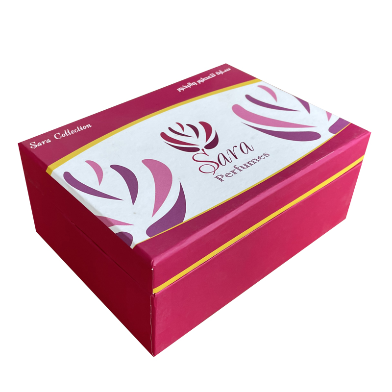 Luxury rigid paper gift packaging gift box