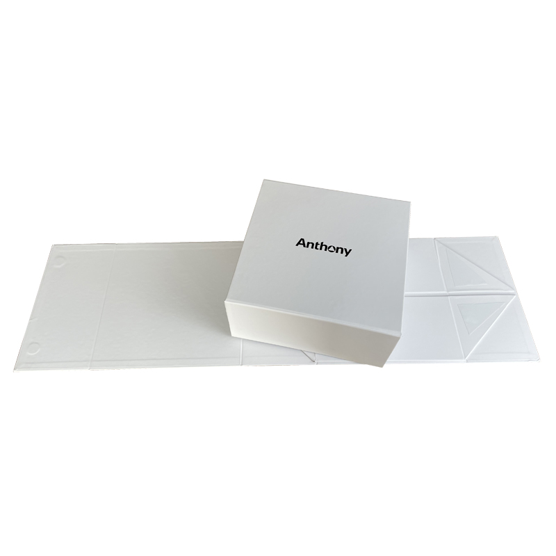 Rigid folding gift boxes with soft touch lamination